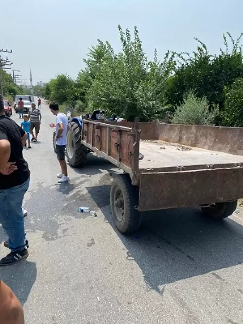 Hatay'da Traktörden Düşen Genç öldü