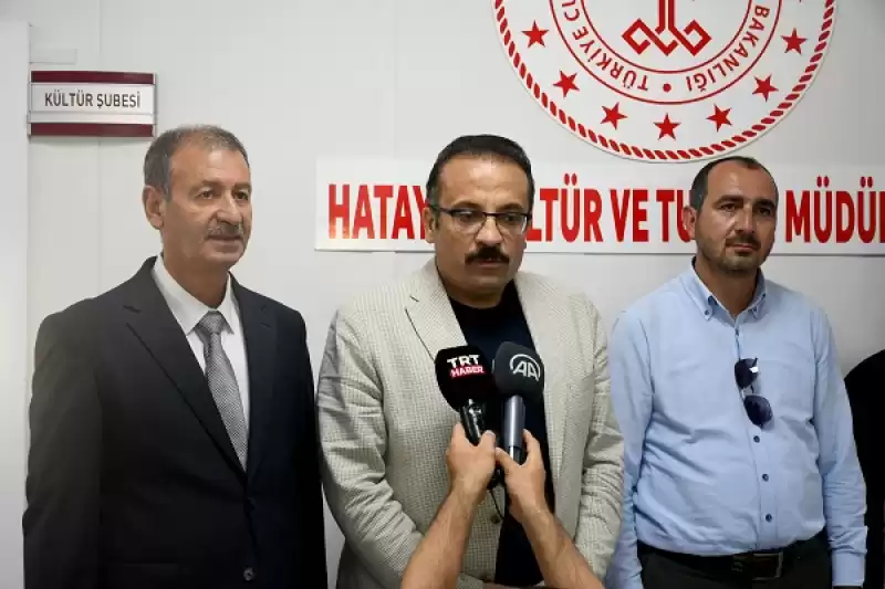 Kültür Varlıkları Ve Müzeler Genel Müdür Vekili Birol İnceciköz, Hatay'da Konuştu