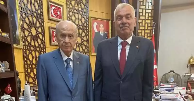 Başkan Yılmaz MHP Genel Başkanı Bahçeliyi Ziyaret Etti 