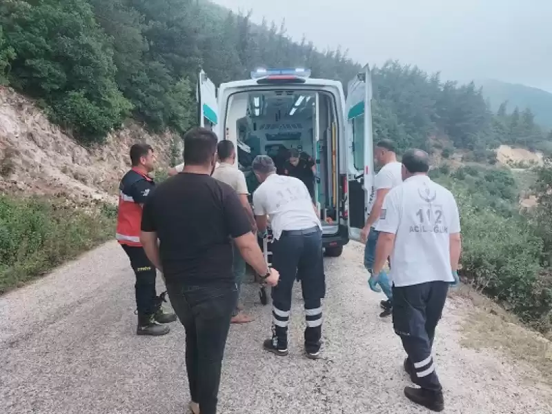 Hatay'da Uçuruma Yuvarlanan Motosikletteki 2 Kişi Yaralandı