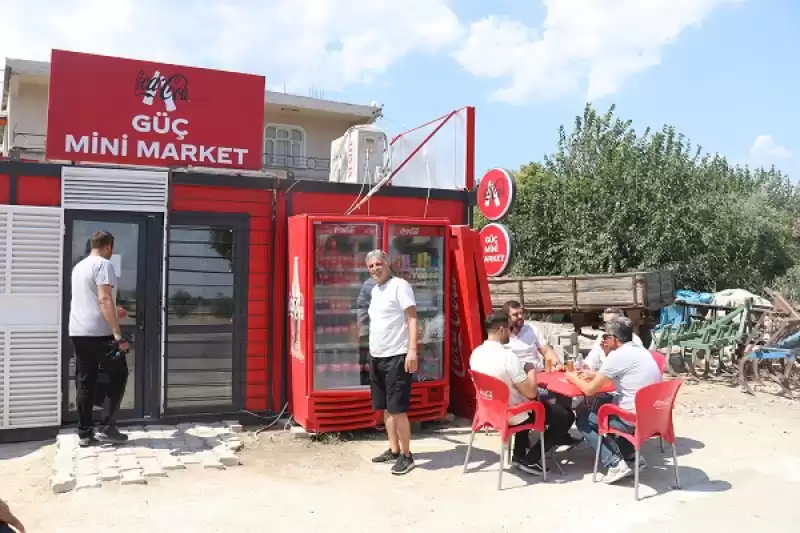 Coca-Cola'dan Depremzede Esnafa Iş Yeri Desteği