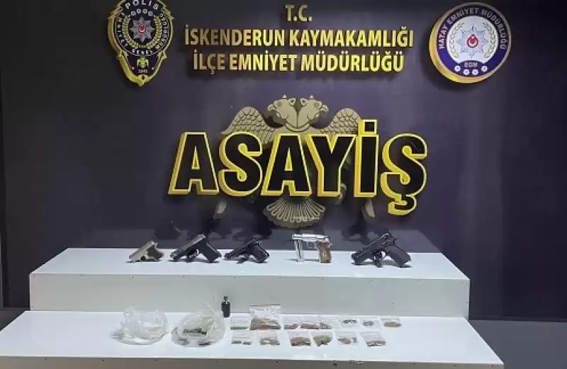 İskenderun'daki Asayiş Uygulamalarında 19 şüpheli Yakalandı