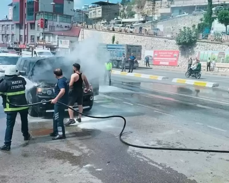 Hatay'da Seyir Halindeki Cipte çıkan Yangın Söndürüldü