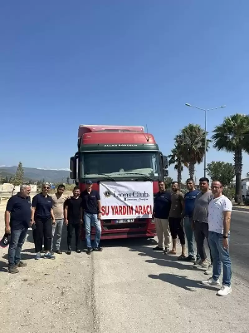 İsviçre'den Antakya Ve Defne'deki çadır Kentlere 10 Tırsu Yardımı