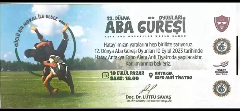 Aba Güreş Festivali 10 Eylül'de Başlıyor