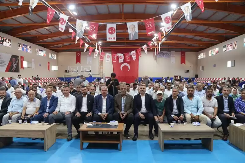 MHP Altınözü'nde 'Adem Türk' Güven Tazeledi