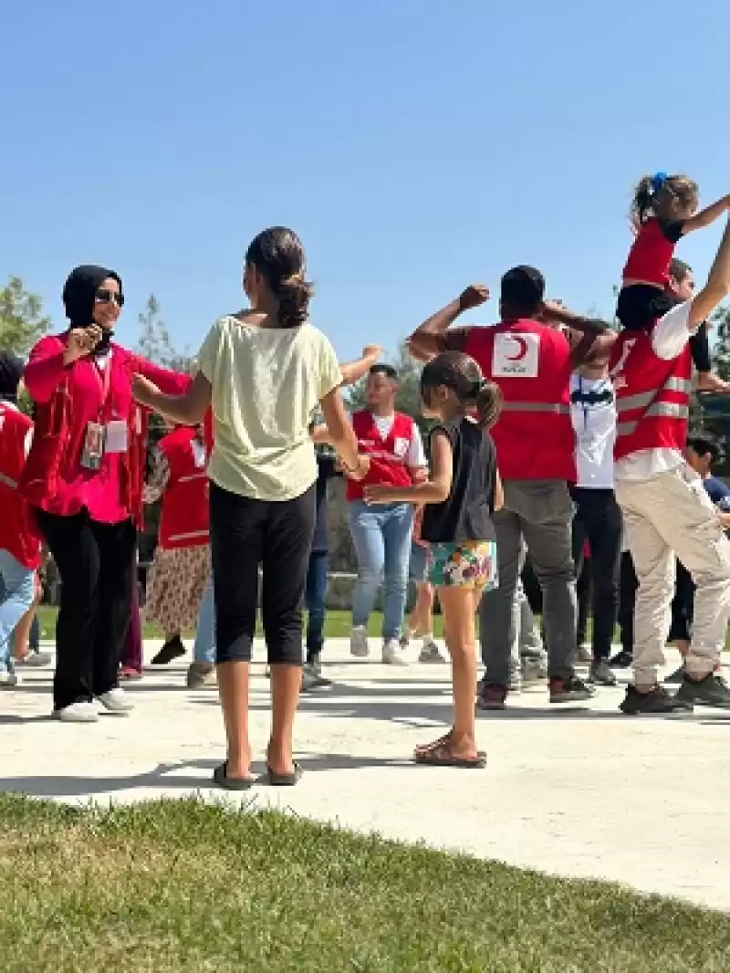 Kızılay Hatay'dan Depremde Ebeveynlerini Kaybeden çocuklara Dolu Dolu Piknik Etkinliği