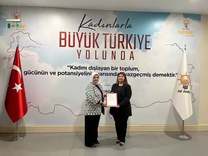 AK Partİ Hatay Il Kadın Kolları Başkanlığına Fatma Gül Çalım Getirildi