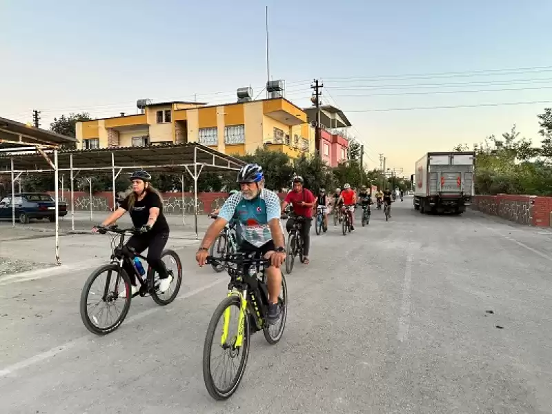 Hatay'da Avrupa Hareketlilik Haftası Kapsamında Bisiklet Turu Düzenlendi