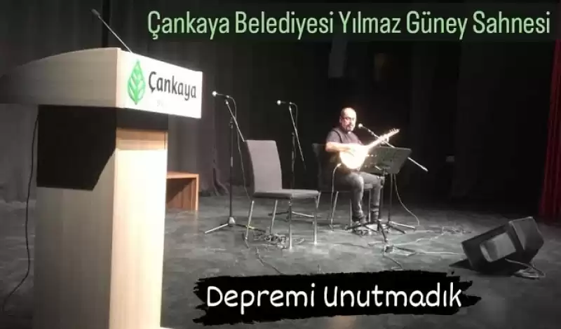 Ankara’da “depremi Unutmadık” Etkinliği