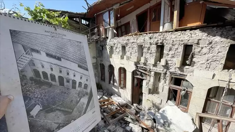 Tarihi Antakya Evler Için Döküm Sahası Oluşturuldu!