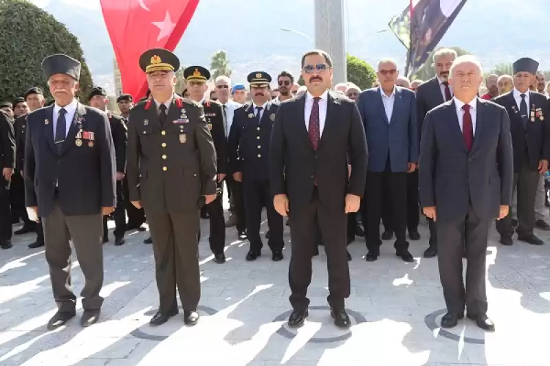 Hatay'da Gaziler Günü Kutlandı