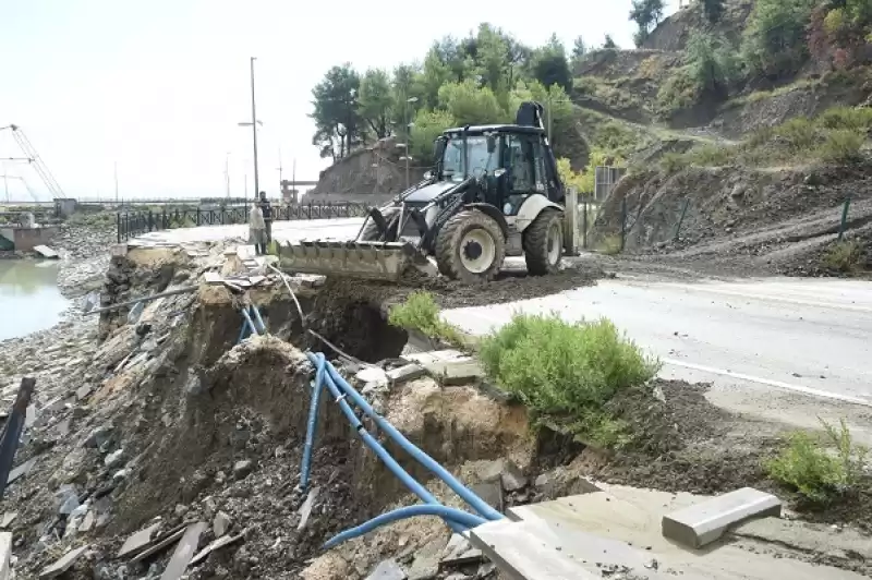 Şiddetli Yağışlar şehri Olumsuz Etkiledi