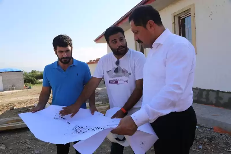 Hatay Defne'de Afet Evlerinin Yapıldığı Bölgede Hayvancılık Faaliyetleri De Desteklenecek