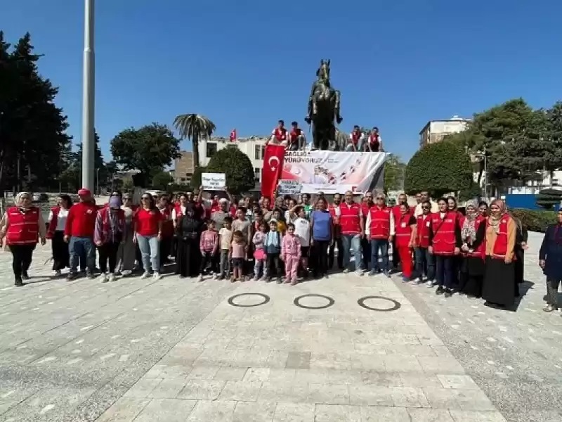 Kızılay Sağlıklı Yaşam Için Yürüdü