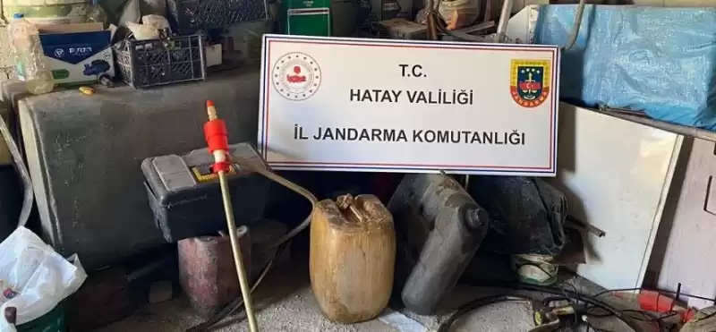 Hatay'da 12 Bin Litre Kaçak Akaryakıt Ele Geçirildi