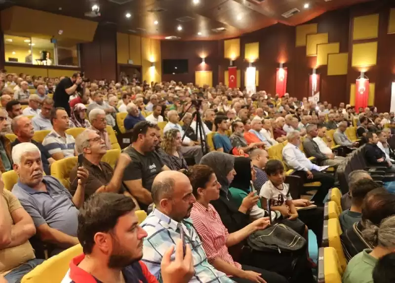 Hatay'da Yerinde Dönüşüm Projesi Bilgilendirme Toplantısı Yapıldı