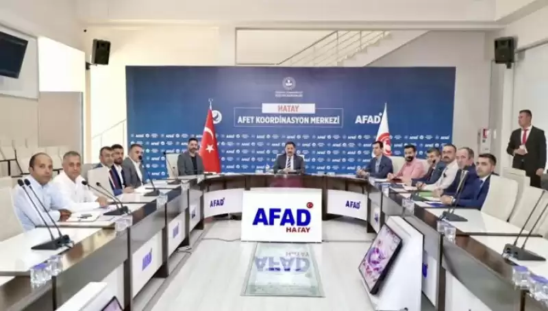 Tarım Toplantısı Afad Koordinasyon Merkezinde Gerçekleşti