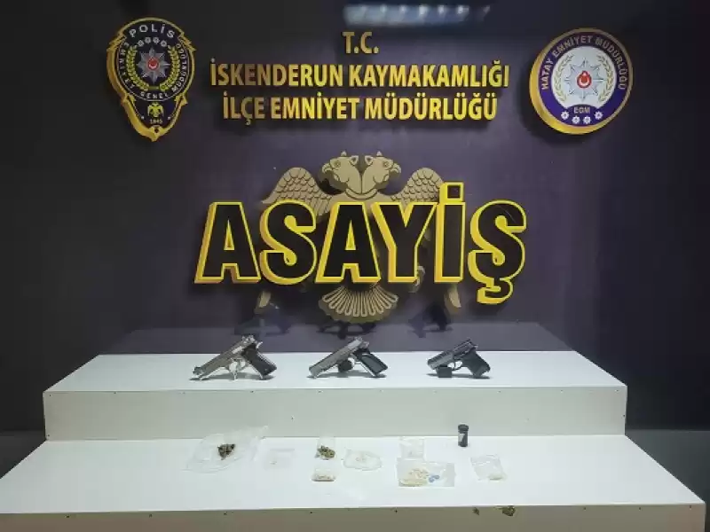 Hatay'da Asayiş Uygulaması Yapıldı