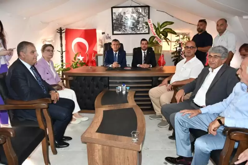 CHP Genel Başkan Adayı Özgür Özel, Hatay'da Konuştu: