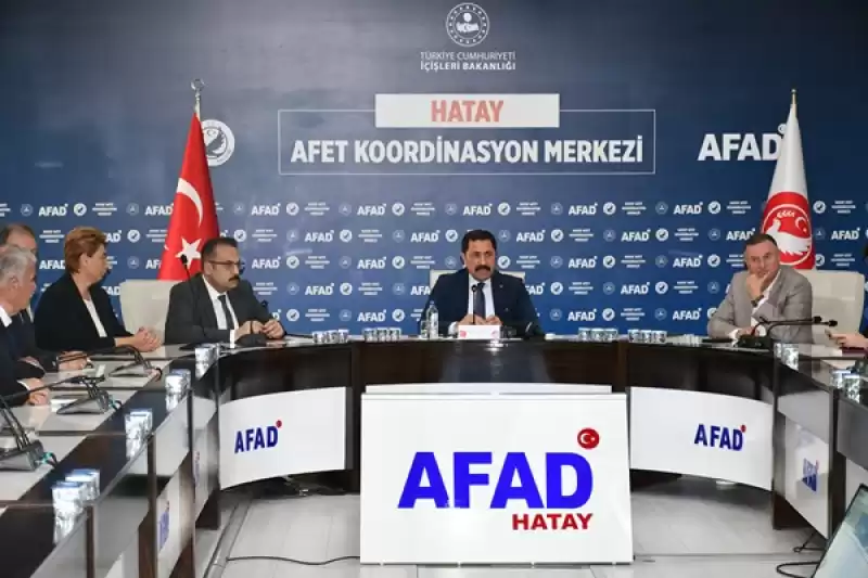 Hatay'da, Antakya Koruma Amaçlı İmar Planı'nın Istişare Toplantısı Yapıldı