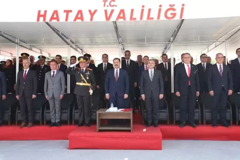 Hatay’da Cumhuriyet Bayramı Coşkuyla Kutlandı