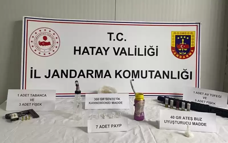 Hatay'da Uyuşturucu Operasyonunda 1 şüpheli Tutuklandı