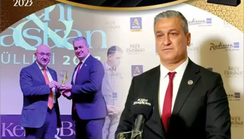 Belen Belediye Başkanı ‘en Başarılı Belediye Başkanları’ Kategorisinde