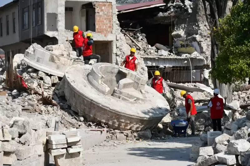 Hatay'da Depremde Yerle Bir Olan Tarihi Cami Yeniden Ayağa Kaldırılacak