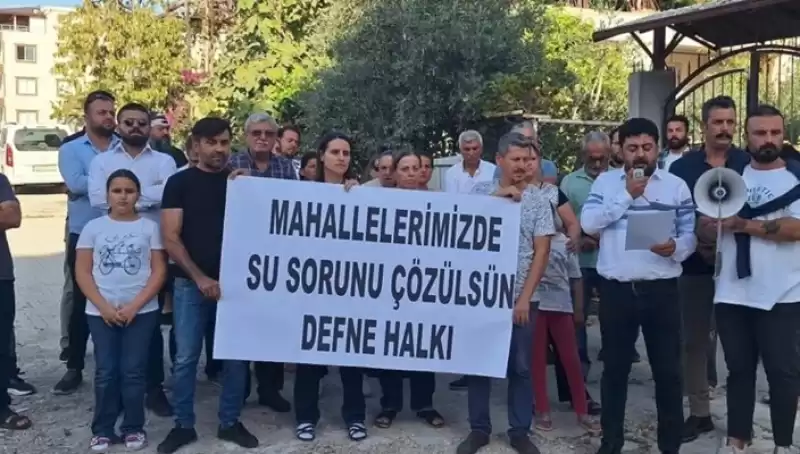 Çekmece’de Su Ve Elektrik Sorunu Isyan Ettirdi!