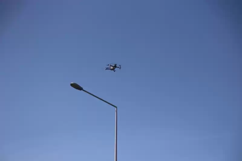 Hatay'da Dron Destekli Trafik Denetimi Yapıldı