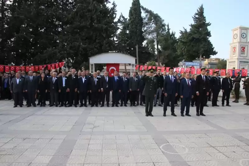 Büyük Önder Atatürk, Hatay'ın Ilçelerinde Anıldı