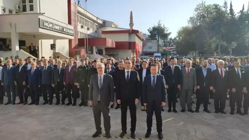 Büyük Önder Atatürk, Hatay'ın Ilçelerinde Anıldı