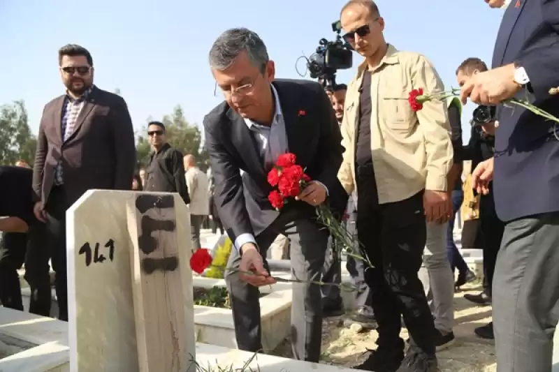 CHP Genel Başkanı Özgür Özel, Hatay’da Halk Buluşması'nda Konuştu