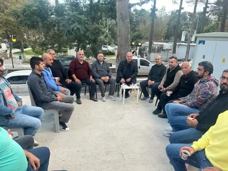 Başkan Yılmaz Antakyalı Esnafı Dinledi