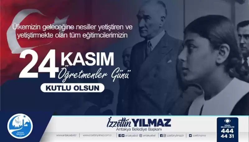 Başkan Yılmaz öğretmenler Gününü Kutladı