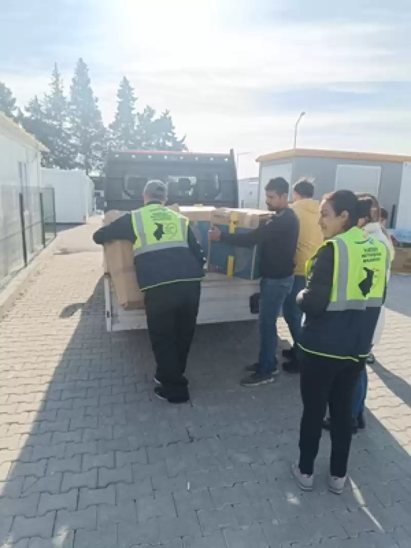 Hatay Büyükşehir Belediyesi çocuklarin Yüreğini Isitti!