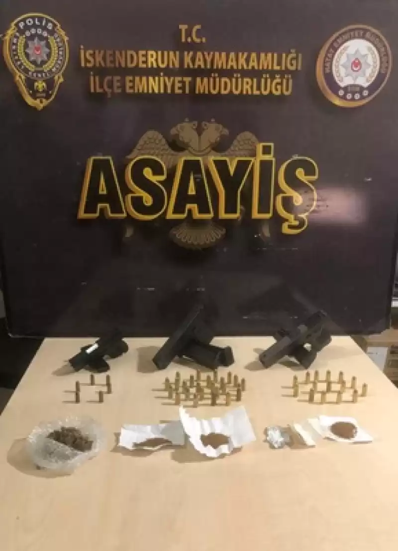 Hatay'da Asayiş Denetimlerinde 10 Kişi Gözaltına Alındı