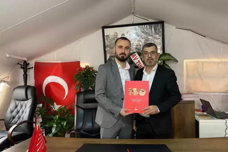 Samandağ'da Avukat Ferit Sağ Aday Adaylığını Açıkladı