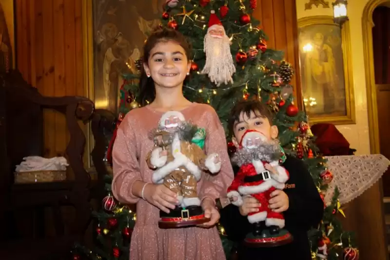 Hatay'da Depremlerde Az Hasar Alan Kilise Noel Için Hazırlandı