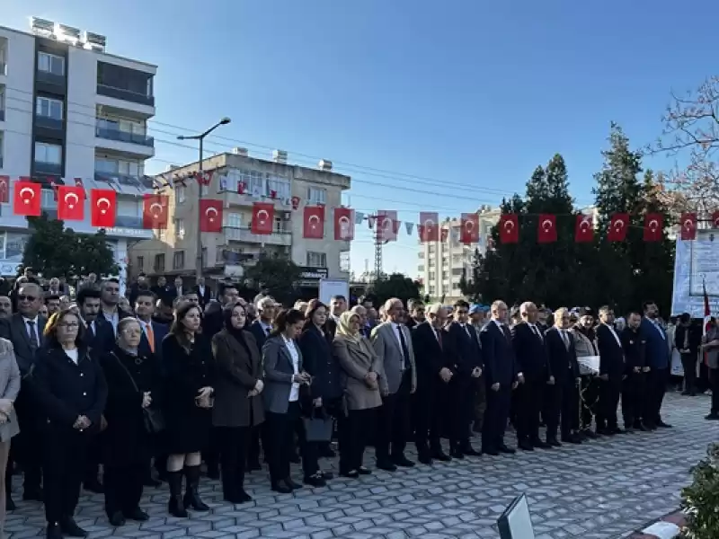 Hatay'da Milli Mücadele'de Ilk Kurşunun Atılışının 105. Yıl Dönümü Kutlandı