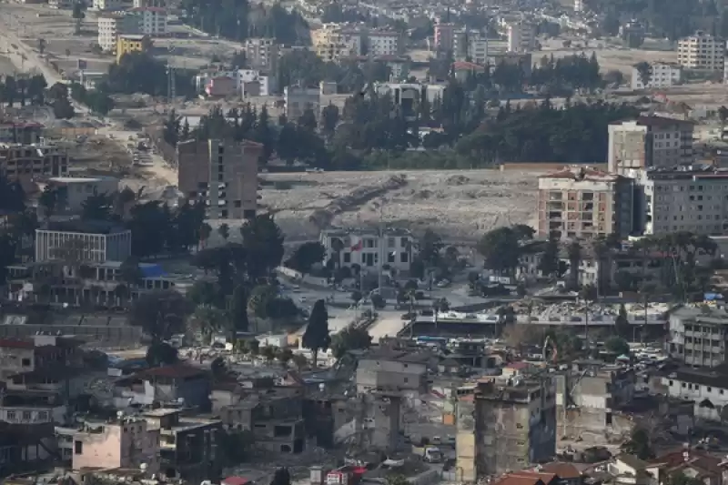 Depremin Vurduğu Hatay'da Enkaz Kaldırma çalışmalarında Sona Yaklaşıldı