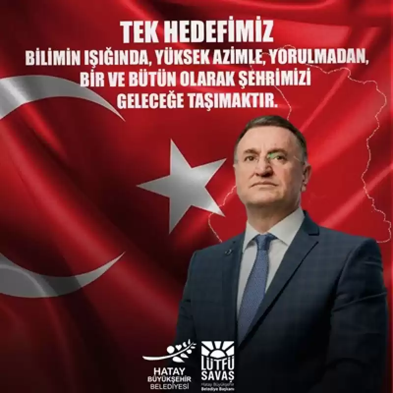 Hedefimiz Bilimin ışığında, Yüksek Azimle şehrimizi Bir Ve Bütün Olarak Geleceğe Taşımaktır