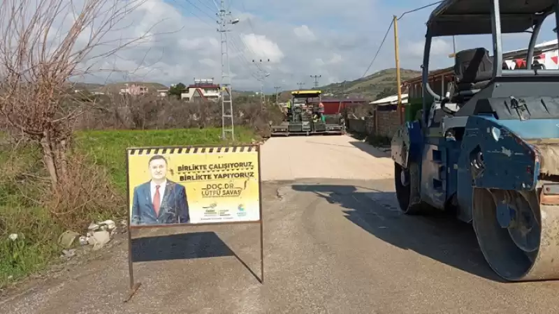 Büyükşehir’den Samandağ Ve Defne’de Beton Asfalt Hazırlığı  