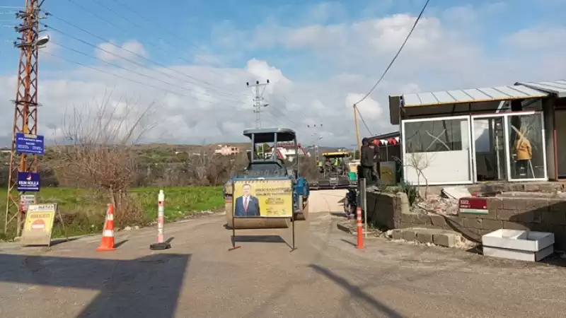 Büyükşehir’den Samandağ Ve Defne’de Beton Asfalt Hazırlığı  