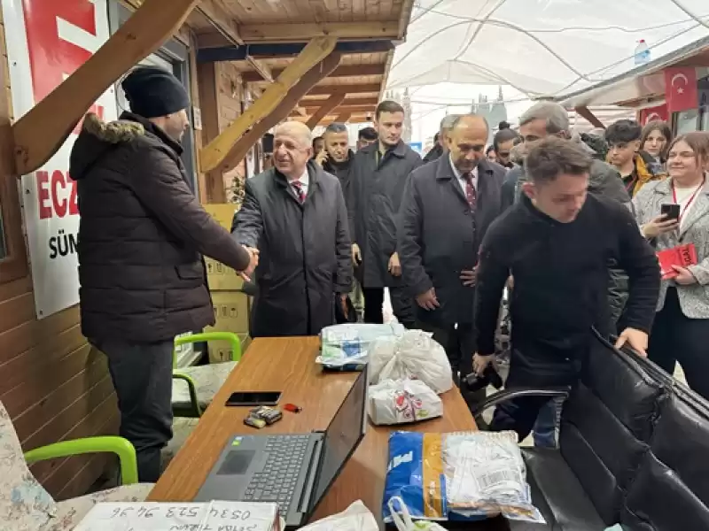 Zafer Partisi Genel Başkanı Özdağ, Hatay'da Ziyaretlerde Bulundu