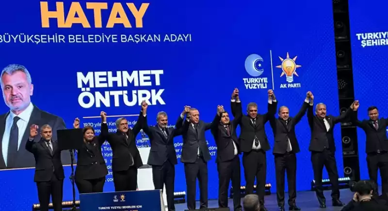 Ak Parti, Hatay'da Mehmet Öntürk'ün Adaylığı Resmileşti