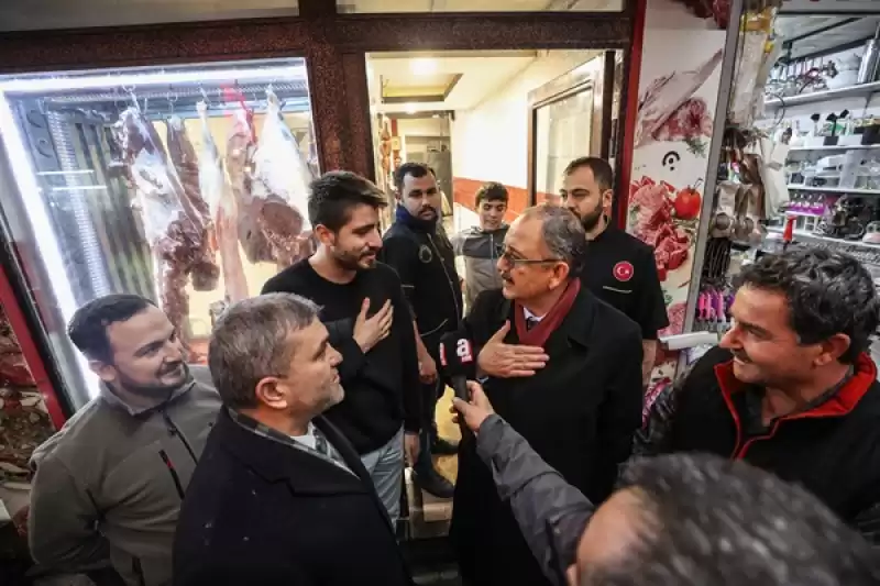 Çevre, Şehircilik Ve İklim Değişikliği Bakanı Özhaseki'den, Hatay'da Ziyaretler