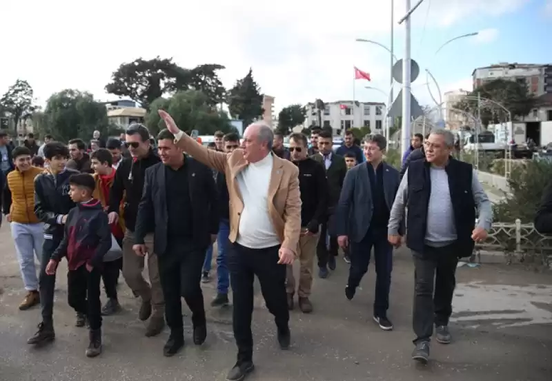 Memleket Partisi Genel Başkanı İnce, Hatay'da Ziyaretlerde Bulundu