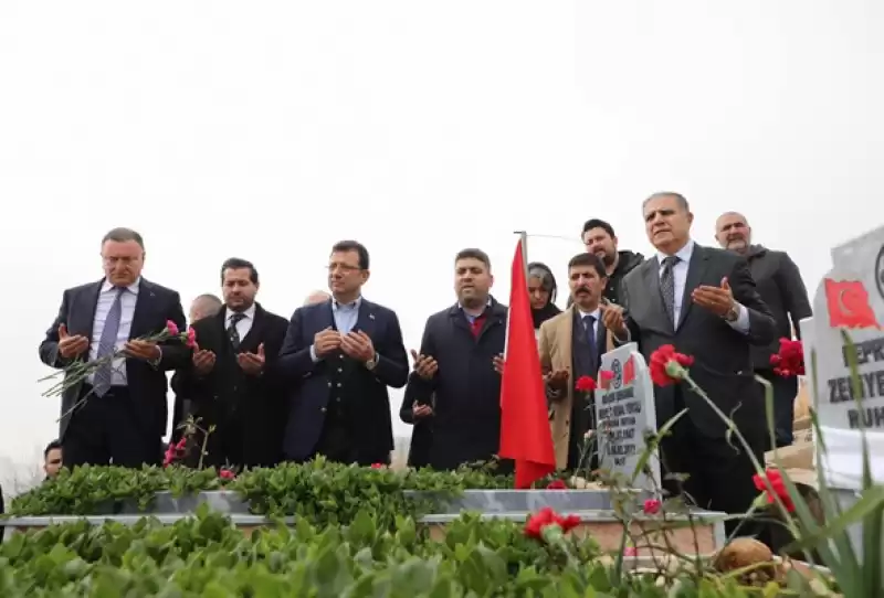 CHP Genel Başkanı Özel Ve İmamoğlu 6 Şubat Depremi’nin Yıl Dönümünde Hatay’da